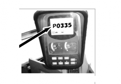 Mã lỗi trên màn hình máy xúc Kobelco SK200-8